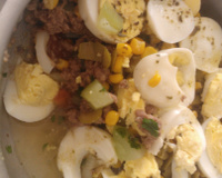 Caçarola de chuchu com atum do Lúcio Cezar