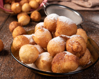 Bolinhos de maçã ralada, receita da vovó para fritar ou assar