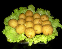 Bolinho de arroz integral