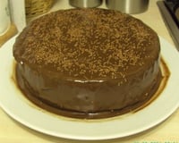 Bolo de chocolate de liquidificador