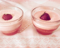 Gelatina com leite condensado