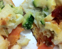 Torta de abobrinha de liquidificador