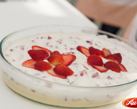 Sobremesa de Morango - Áurea