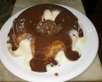 Bolo dois amores com papel de arroz