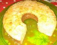 Bolo de mandioca crua