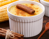 Nem canjica, nem arroz doce: essa sobremesa cremosa de milho virou minha receita favorita para os dias frios