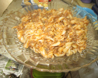 Macarrão com carne moída