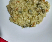 Risoto de cogumelos