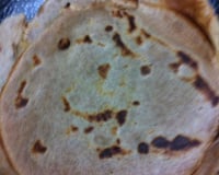 Massa de panqueca com farinha integral