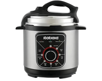 Com 40% OFF, esta panela de pressão elétrica vai transformar sua rotina