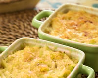 Escondidinho de mandioca com carne seca