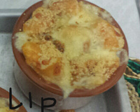 Sopa de cebola gratinada