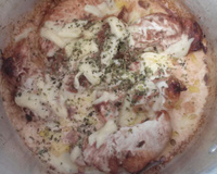 Filé de frango ao creme de leite