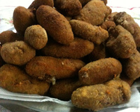 Croquete de carne moída