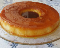 Pudim simples de leite