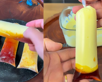 No calor de dezembro, o sacolé de pudim é a sobremesa perfeita para refrescar o seu dia