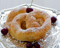 Pretzel de açúcar e canela