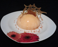 Pudim de Maria mole com Calda de Caramelo