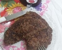 Panqueca saudável de aveia e banana