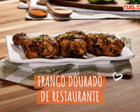 Frango Dourado de Restaurante