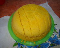 Bolo de cenoura no microondas