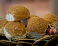 Pão de hambúrguer (tipo do mc donalds)