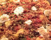 Pizza rápida de liquidificador