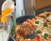 Tem arroz sobrando por aí? Experimente usá-lo para preparar essa receita deliciosa (não é bolinho)