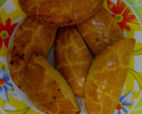 Pastel de frango assado