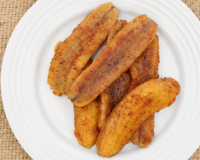 Sobremesa fácil na airfryer? Receita rápida de banana empanada crocante na airfryer em 10 minutos