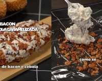 Essa receita de patê de cebola caramelizada com bacon crocante é um absurdo de boa, sempre faço quando recebo visitas