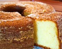 Minha mãe me ensinou essa receita de bolo de iogurte e agora eu faço todo final de semana para comer com cafezinho