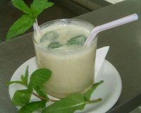 Caipiroska de hortelã