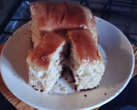 Pão caseiro da tia Ge