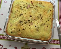 Quiche queijo Minas