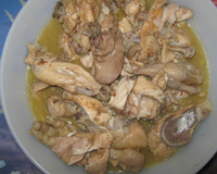 Frango cozido