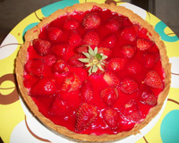 Torta de morango da Caca