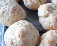 Pão de queijo sem ovo e sem polvilho