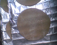 Pão Folha de trigo integral (Vegan)