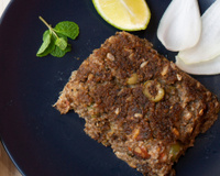 Bolo de carne moída e philadelphia