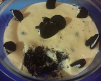 Pavê de chocolate branco com Negresco