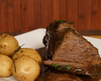 Maminha na cerveja preta