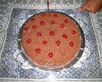 Bolo de brigadeiro Suíço