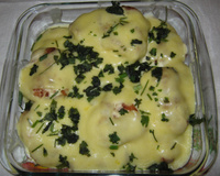 Filé de Peixe Gratinado