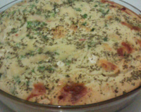 Torta de frango cremosa sem glúten