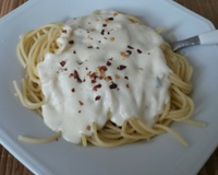 Macarrão aos quatro queijos