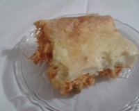 Torta de liquidificador com queijo