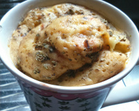 Bolo de caneca salgado