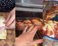 Os amantes da parmegiana vão beijar seus pés depois de comer esse fagottini de berinjela que aprendi com uma italiana