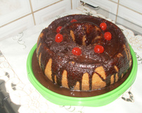 Bolo cavado guloseima